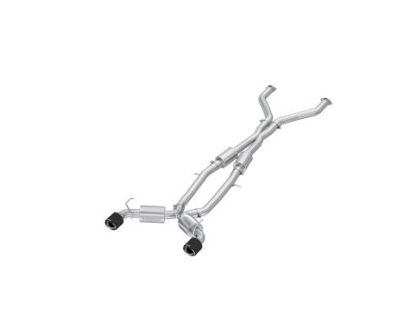 MBRP 23-24 Nissan Z 3.0L Armor Pro T304 Stainless Steel 3in Cat-Back Dual Rear Exit w/ 5in OD CF Tip