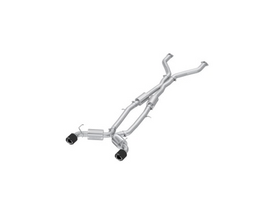 MBRP 23-24 Nissan Z 3.0L Armor Pro T304 Stainless Steel 3in Cat-Back Dual Rear Exit w/ 5in OD CF Tip