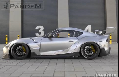 GREDDY PANDEM: SUPRA A90 SIDE SKIRTS