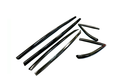 REVEL GT CARBON FIBER WINDOW MOULDING COVER: SUPRA 2020 (6 PC)