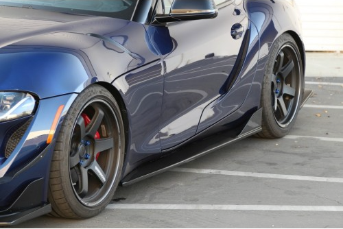 APR CARBON FIBER SIDE ROCKER: SUPRA 2020