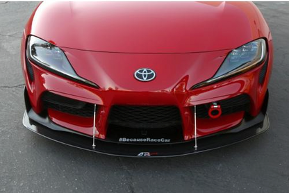 APR FRONT C/F WIND SPLITTER: SUPRA A90 2020