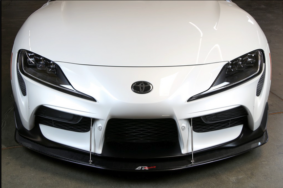 APR FRONT C/F WIND SPLITTER: SUPRA A90 2020