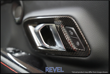 REVEL GT CARBON FIBER INNER DOOR HANDLE COVER: SUPRA 2020 (2 PC)