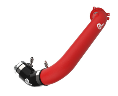 aFe BladeRunner Black 2-3/4in Aluminum Charge Pipe 2021 Toyota Supra GR (A90) I4-2.0L (t) B48