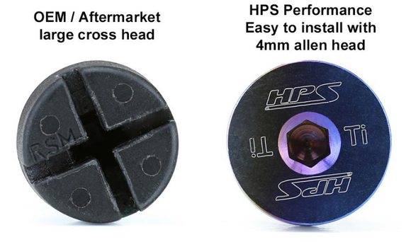 HPS BLEED SCREW: TOYOTA SUPRA J29 (TITANIUM)