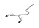 MBRP 22-23 Hyundai Elantra N 2.0L Turbo T304 5in OD CF Tips Dual Outlet 3in Cat Back Exhaust-1