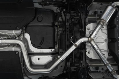 MBRP 22-23 Hyundai Elantra N 2.0L Turbo T304 5in OD CF Tips Dual Outlet 3in Cat Back Exhaust