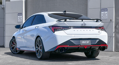 Borla 22-23 Hyundai Elantra N 2.0L 4 CYL. Turbo AT/MT ATAK Catback Exhaust - 0