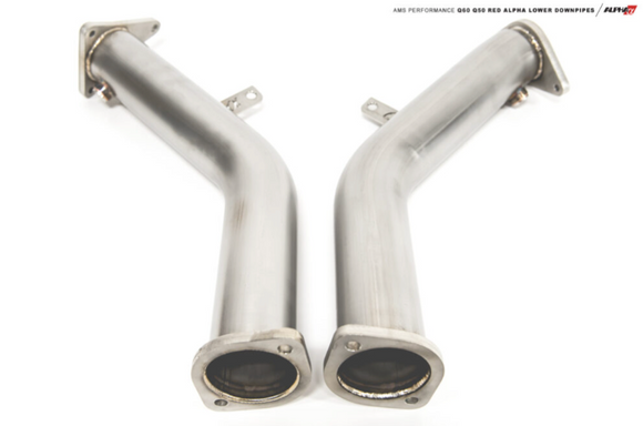AMS Performance VR30DDTT Race Lower Downpipes