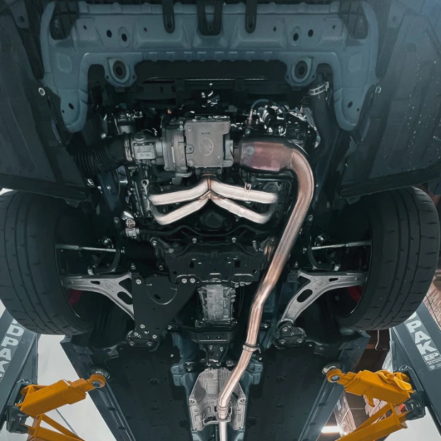 PLM Power Driven 2022+ Subaru WRX VB Catted J-Pipe Downpipe