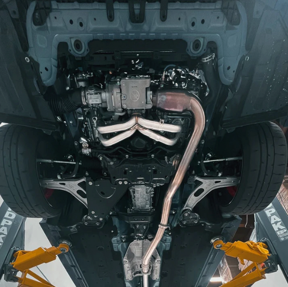 PLM Power Driven 2022+ Subaru WRX VB Catted J-Pipe Downpipe
