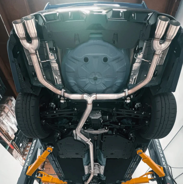 PLM Power Driven 2022+ Subaru WRX VB Catted J-Pipe Downpipe
