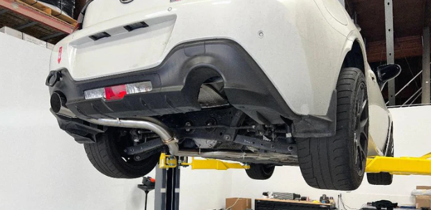 PLM Axle Back Exhaust 3" Track Pipe 2022+ BRZ GR86