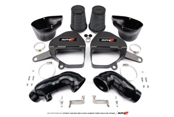 AMS Performance INFINITI Q50/Q60 Red Alpha Carbon Fiber Cold Air Intake Kit