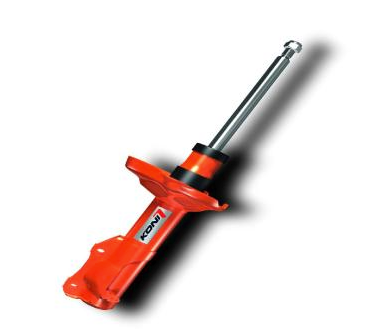 Koni - KONI STR.T (orange) 8750- non-adjustable, low pressure gas full strut shock - Left Front