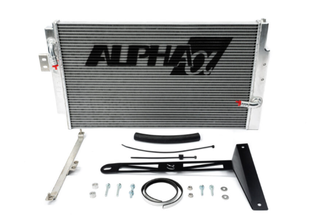 AMS Performance Q50/Q60 Red Alpha Race Heat Exchanger