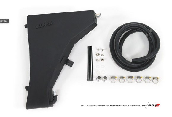 Q50 Q60 Red Alpha Auxiliary Intercooler Tank