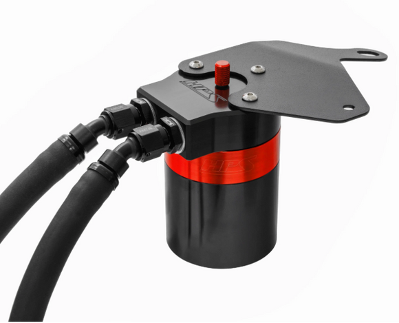 HPS Performance Aluminum Oil Catch Can Kit 2021-2025 Acura TLX 2.0L Turbo, 860-011