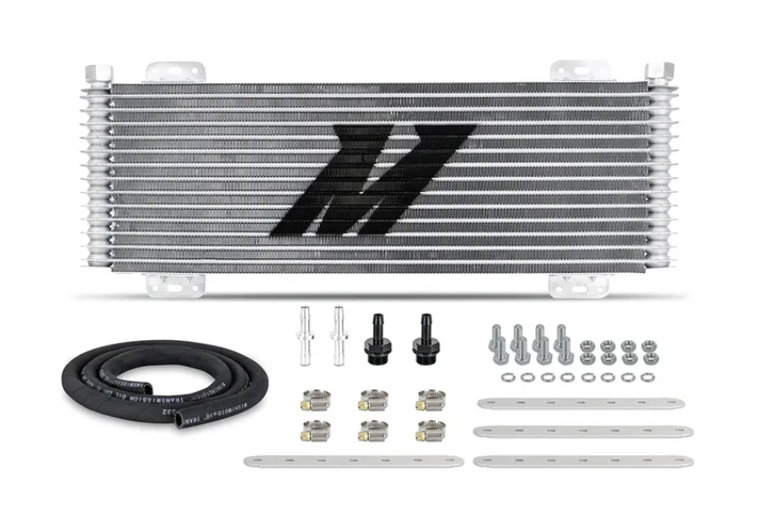 Universal 13-Row Stacked Plate Transmission Cooler, 22.85" X 7.10" X 1.25" Core