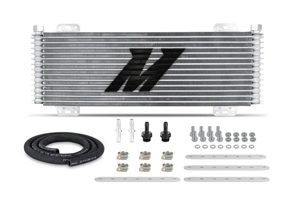 Universal 13-Row Stacked Plate Transmission Cooler, 22.85" X 7.10" X 1.25" Core