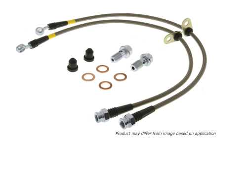 StopTech 09 Acura TSX / 08 Honda EX/EX-L / 09 Accord Coupe & Sedan Stainless Steel Front Brake Lines