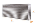 Universal Air-to-Air Race Intercooler Core 22" x 12" x 4.5-2