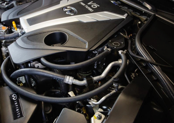 Direct-Fit Catch Can fits Infiniti Q50/Q60 3.0T 2016+