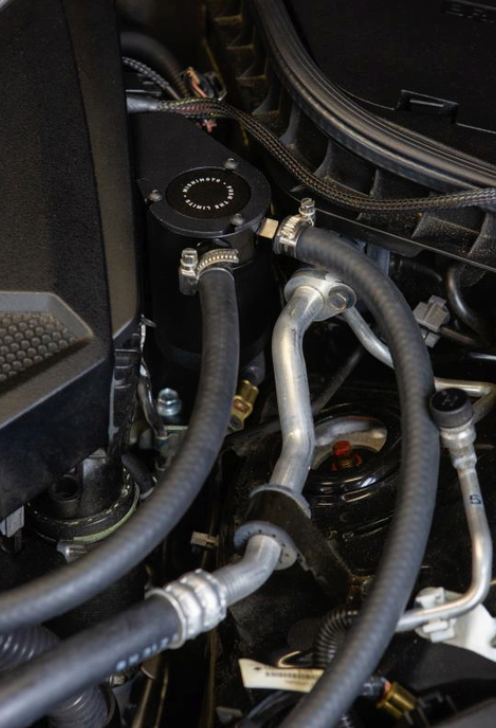 Direct-Fit Catch Can fits Infiniti Q50/Q60 3.0T 2016+