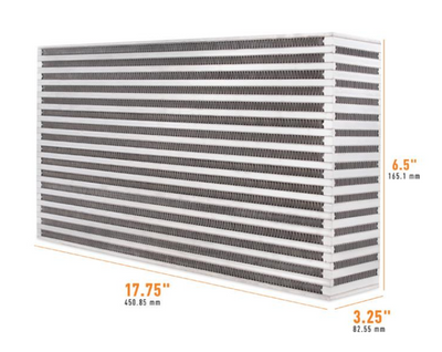 Universal Air-to-Air Race Intercooler Core 17.75" x 6.5" x 3.25 - 0