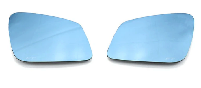 OLM Wide Angle Convex Mirrors With Defrosters and BSM (Blue Tint) - 2020+ Supra
