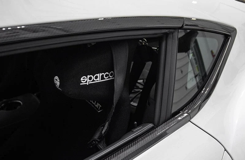 OLM LE Carbon Fiber Door Molding Covers (6pc) - 2020 GR Supra - 0