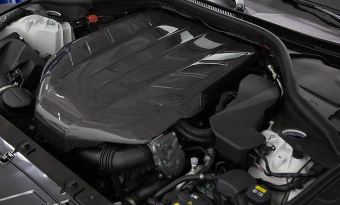 OLM Carbon Fiber Engine Cover - 2020 Supra - 0