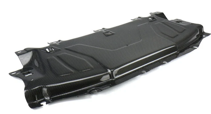OLM Carbon Fiber Radiator Cooling Plate - 2020 Supra