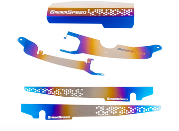 GrimmSpeed Titanium Engine Bay Dress Up Bundle - 2022+ Subaru WRX