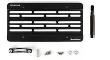 GrimmSpeed License Plate Relocation Kit - 2018+ Subaru WRX, 2018-21 Subaru STI, 2013+ Subaru BRZ, 2017+ Toyota 86