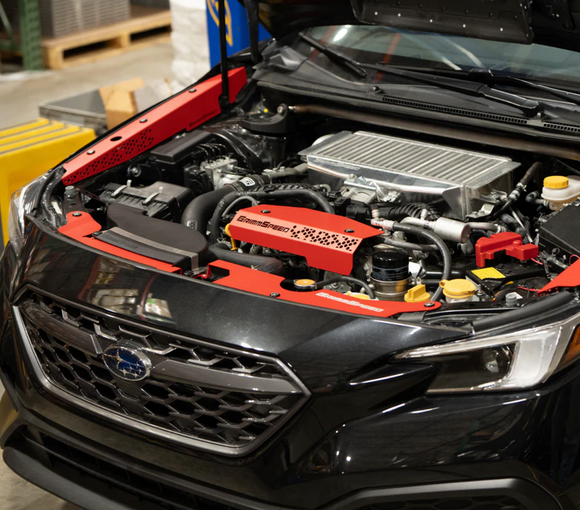 GrimmSpeed Pulley Cover - 2022+ Subaru WRX, 2019+ Subaru Ascent