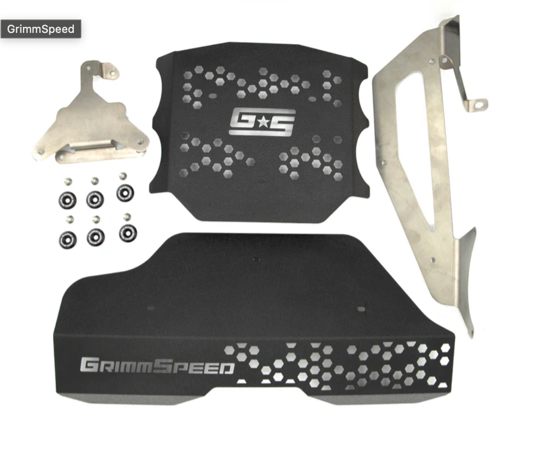 GrimmSpeed 2nd Gen Pulley and Engine Cover Kit - 2022+ Subaru BRZ, Toyota GR86