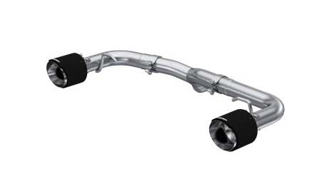 MBRP 2022 Subaru BRZ 2.4L/Toyota GR86 2.4L 2.5in Dual Split Rear Exit w/5in OD CF Tips - T304