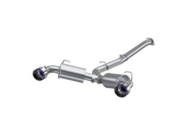MBRP Subaru BRZ 2.0L/ 2.4L 3in Dual Split Rear Cat Back w/Burnt End Tips- T304