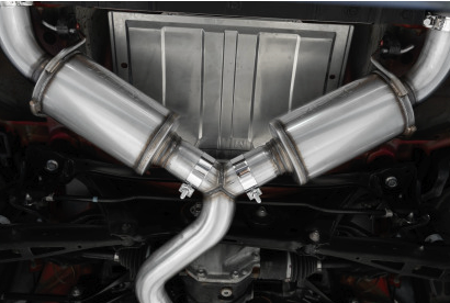 MBRP Subaru BRZ 2.0L/ 2.4L 3in Dual Split Rear Cat Back w/Burnt End Tips- T304