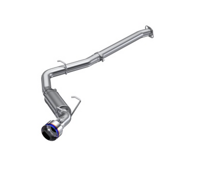 MBRP 12-22 Subaru BRZ 17-22 Toyota GR86 Stainless Steel 3in Cat-Back-Single Rear Exit w Burnt Tip