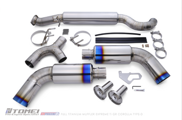 TOMEI EXPREME-TI TITANIUM EXHAUST Type-D: TOYOTA GR COROLLA 23-25