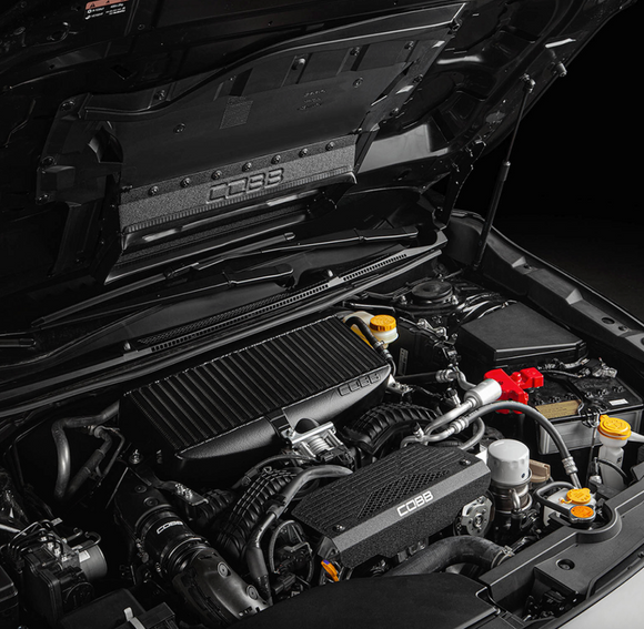 Subaru Top Mount Intercooler Kit Black WRX 2022-2025