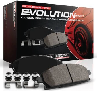 Power Stop 2019 Acura RDX Front Z23 Evolution Sport Brake Pads w/Hardware