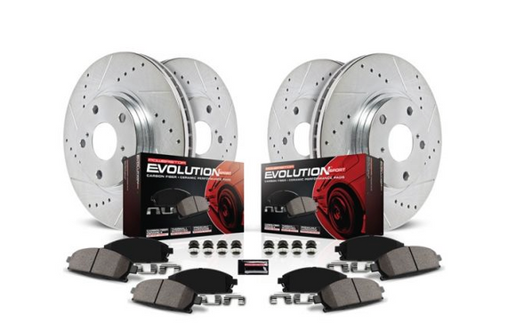 Power Stop 17-21 Civic Si Z23 Evolution Sport Front and Rear Brake Kit