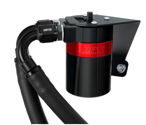 HPS Performance Aluminum Oil Catch Can Kit
