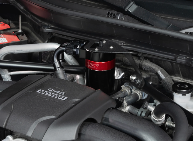 HPS Performance Aluminum Oil Catch Can Kit