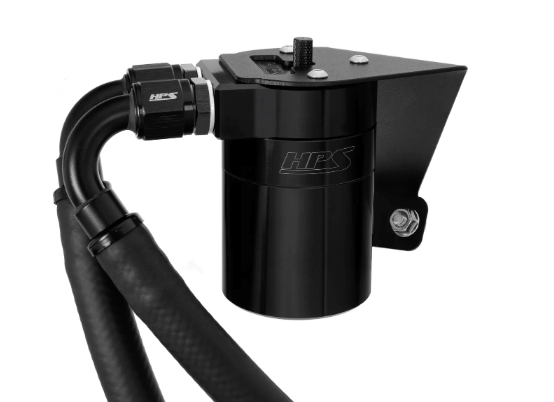 HPS Performance Aluminum Oil Catch Can Kit