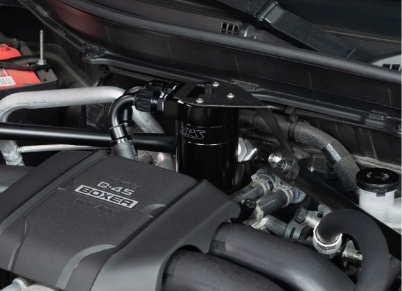 HPS Performance Aluminum Oil Catch Can Kit